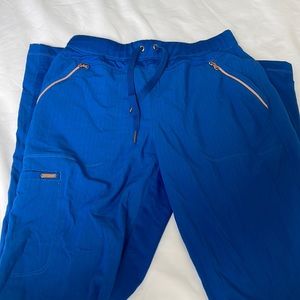 Blue Cherokee Scrub Pants